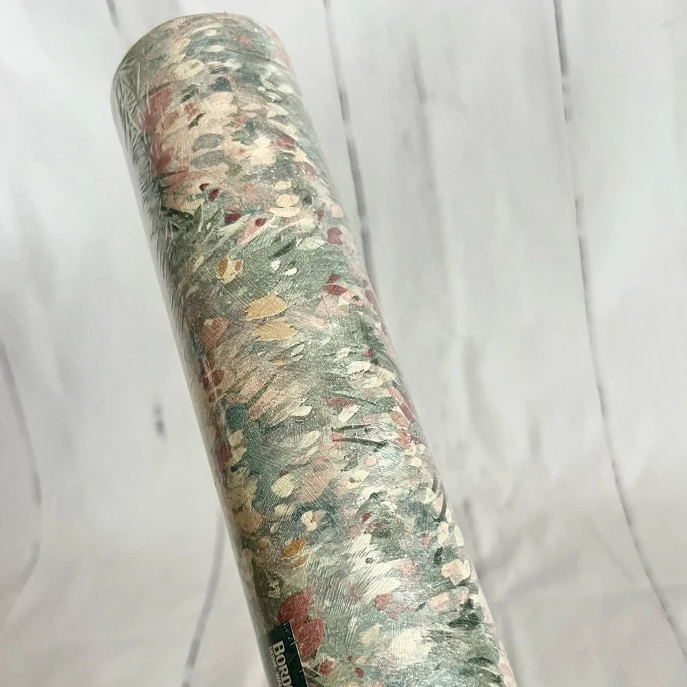 Vintage Borden Floral Wallpaper Roll Made in England WS5121 NWT Cottagecore